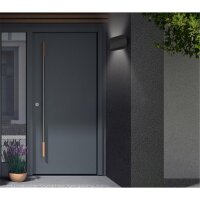 Telefunken LED Außenwandleuchte 12W 2-flammig 600lm IP44 Schwarz