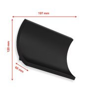 Telefunken LED Außenwandleuchte 12W 2-flammig 600lm IP44 Schwarz