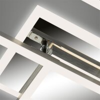Deckenleuchte Briloner Frame LED Chrom Deckenlampe...