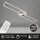 Deckenleuchte Briloner Frame LED Chrom Deckenlampe Lichtfarbe verstellbar Ferbedienung dimmbar