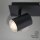 Badleuchte Banyo, Schwarz, 2x5W, GU10-Fassung, schwenkbar, IP44, 29 x 11,2 cm – Briloner