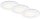 LED Einbauleuchten Flat In, Weiß, Bohrloch 7,5 cm, 3x5W, IP44, Ø 8,5 cm – Briloner