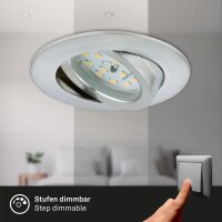 Einbauleuchte Briloner Attach LED Aluminium Spot...