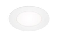 LED Einbauspot Flat In, Weiß, Bohrloch 10,2 cm, 6 Watt, Ø 11,4 cm – Briloner
