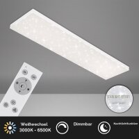 Deckenleuchte Briloner 38 Watt LED Panel Sternenhimmel...