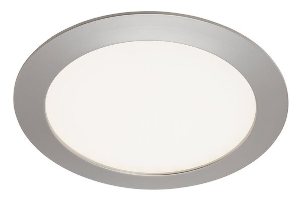 Einbauleuchte Briloner Flat In LED Nickelmatt Einbaulampen