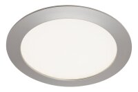 Einbauleuchte Briloner Flat In LED Nickelmatt Einbaulampen