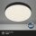 LED Deckenleuchte Sternenhimmel, Schwarz, 21 Watt, 4000K, Sternenhimmel-Effekt – Briloner