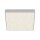 LED Deckenleuchte Sternenhimmel, Silber, 21 Watt, 28,7 x 28,7 x 3,6 cm – Briloner