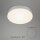 LED Deckenleuchte Deckenlampe, Silber, 16 Watt, 3000K, Ø 21,2 cm – Briloner