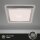 LED Deckenlampe Backlight-Effekt, Nickelmatt, 12 Watt, 3000K, Backlight-Effekt – Briloner