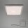 LED Deckenlampe Backlight-Effekt, Nickelmatt, 12 Watt, 3000K, Backlight-Effekt – Briloner