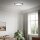LED Deckenlampe Panel Slim, Schwarz, 18 Watt, 2400lm, 4000K, Backlight-Effekt, IP20 – Briloner