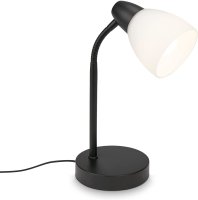 Tischleuchte Briloner Schwarz Leselampe Tischlampe