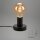 Tischleuchte Briloner Schwarz Tischlampe
