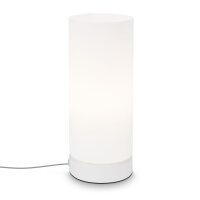 Tischleuchte Briloner Weiß Glas Tischlampe