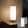 Tischleuchte, Weiß, 25 Watt, E14-Fassung, Glas, Ø 10 cm – Briloner