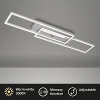 Deckenleuchte Briloner Frame LED 40W schwenkbar...
