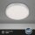 LED Deckenlampe Sternenhimmel, Silber, 24 Watt, 4000K, Sternenhimmel-Effekt, Ø 38 cm – Briloner
