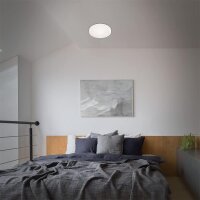 LED Deckenleuchte Sternenhimmel, Weiß, 18,5 Watt, 2000lm, 4000K – Briloner