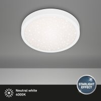 LED Deckenleuchte Sternenhimmel, Weiß, 18,5 Watt,...