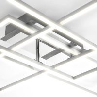 B-Kartonage Deckenleuchte Briloner Frame LED über Schalter dimmbar Deckenlampe