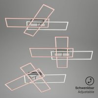 Deckenleuchte Briloner Frame LED über Schalter dimmbar Deckenlampe