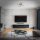 Deckenleuchte Briloner Frame LED 24W 62CM Deckenlampe Schwenkbar Dimmbar 3000K Holz Schwarz