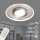 LED Deckenleuchte Deckenlampe, Nickelmatt, 25 Watt, dimmbar, CCT einstellbar – Briloner