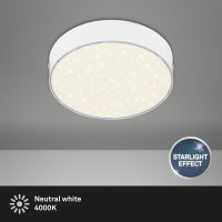 Deckenleuchte Briloner LED 11W weiß Ø15,7cm Deckenlampe