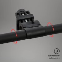 Tischleuchte Home Office, Schwarz, 3,5 Watt, dimmbar, CCT einstellbar – Briloner