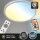 LED Deckenleuchte Panel Ivy Sky, Chrom, 24 Watt, 3000 – 6500K, dimmbar – Briloner