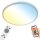 LED Deckenleuchte Panel Ivy Sky, Chrom, 24 Watt, 3000 – 6500K, dimmbar – Briloner