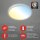 LED Deckenleuchte Panel Ivy Sky, Chrom, 24 Watt, 3000 – 6500K, dimmbar – Briloner