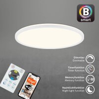 Deckenleuchte Briloner SmartHome Tuya LED 22W Panel CCT...