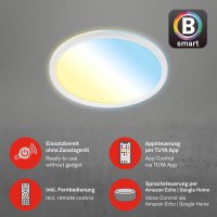 Deckenleuchte Briloner SmartHome CCT LED Panel,...