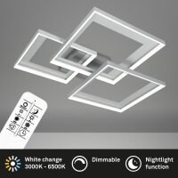 Briloner Deckenleuchte LED 40W Deckenlampe CCT Dimmbar...