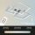Briloner Deckenleuchte LED 40W Deckenlampe CCT Dimmbar Fernbedienung Schwenkbar Aluminium