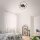 Deckenleuchte Briloner Frame LED 38W CCT Dimmbar Deckenlampe Schwenkbar Schwarz