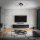 Deckenleuchte Briloner Frame LED 38W CCT Dimmbar Deckenlampe Schwenkbar Schwarz