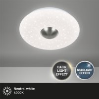 Deckenleuchte Briloner Nalu LED 12W Ø 29CM...