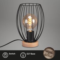 Tischleuchte Briloner E27-Fassung Ø 17,5CM...