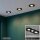 Briloner 3er Set LED Einbauleuchten Schwarz Ø8,6cm Schwenkbar 3x 5W GU10 460lm Warmweiß