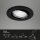 Briloner 3er Set LED Einbauleuchten Schwarz Ø8,6cm Schwenkbar 3x 5W GU10 460lm Warmweiß