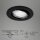 Briloner 3er Set LED Einbauleuchten Schwarz Ø8,6cm Schwenkbar 3x 5W GU10 460lm Warmweiß