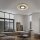 LED Deckenlampe Deckenleuchte mit CCT-Steuerung, Gold-Braun, 25 Watt, 3000lm – Briloner