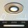 LED Deckenleuchte LED Deckenleuchte mit CCT-Steuerung, Gold-Braun, 25 Watt, dimmbar – Briloner