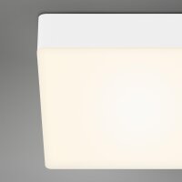 LED Deckenleuchte Rahmenlose, Weiß, 21 Watt, 2000lm, 3000K, 28,7 x 28,7 x 3,6 cm – Briloner