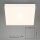LED Deckenleuchte Rahmenlose, Weiß, 21 Watt, 2000lm, 3000K, 28,7 x 28,7 x 3,6 cm – Briloner