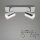 2-flammiger Deckenspot Banyo, Chrom, 2x5W, GU10-Fassung, IP44, 29 x 11,2 cm – Briloner
